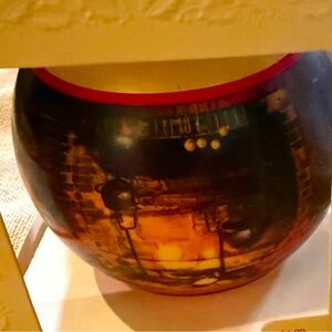 Vintage Hallmark Glass Ball Ornament